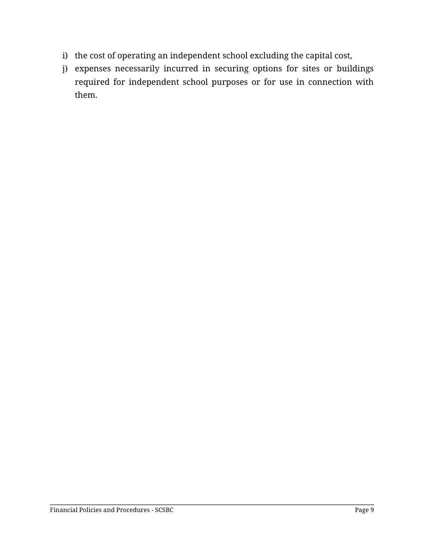 Financial Policy & Procedure Template